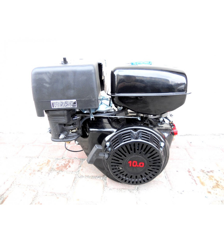 NĚMECKÝ spalovací motor OHV 9 k s horizontální hřídelí