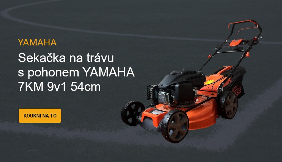 Sekačka na trávu s pohonem YAMAHA 7KM 9v1 54cm